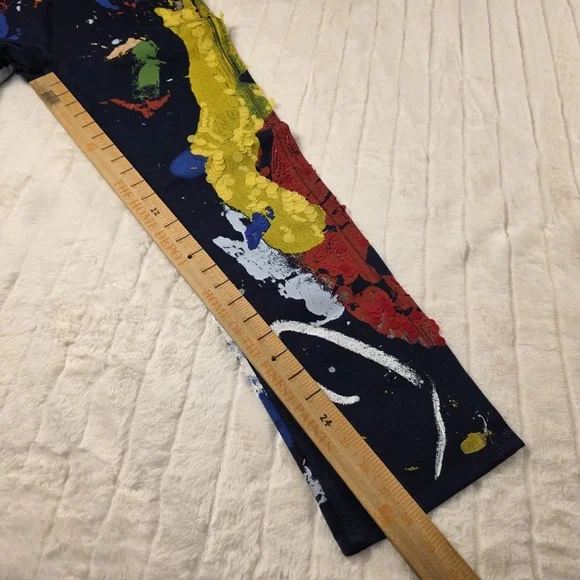 Ralph Lauren Purple Label Embellished 750 Straight Ankle Jeans Womens 28 $1990 - Picture 8 of 11